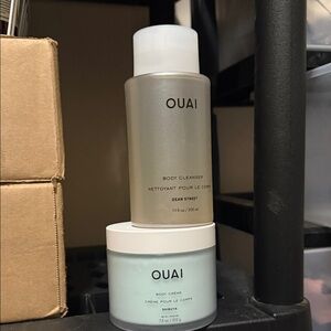OUAI Dean Street Body Cleanser and Shibuya Crème Set -